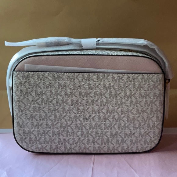 ✈️🌸✈️ MICHAEL KORS JET SET LARGE CROSSBODY ✈️🌸✈️NWT - Picture 6 of 16